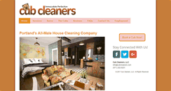 Desktop Screenshot of cubcleaners.com